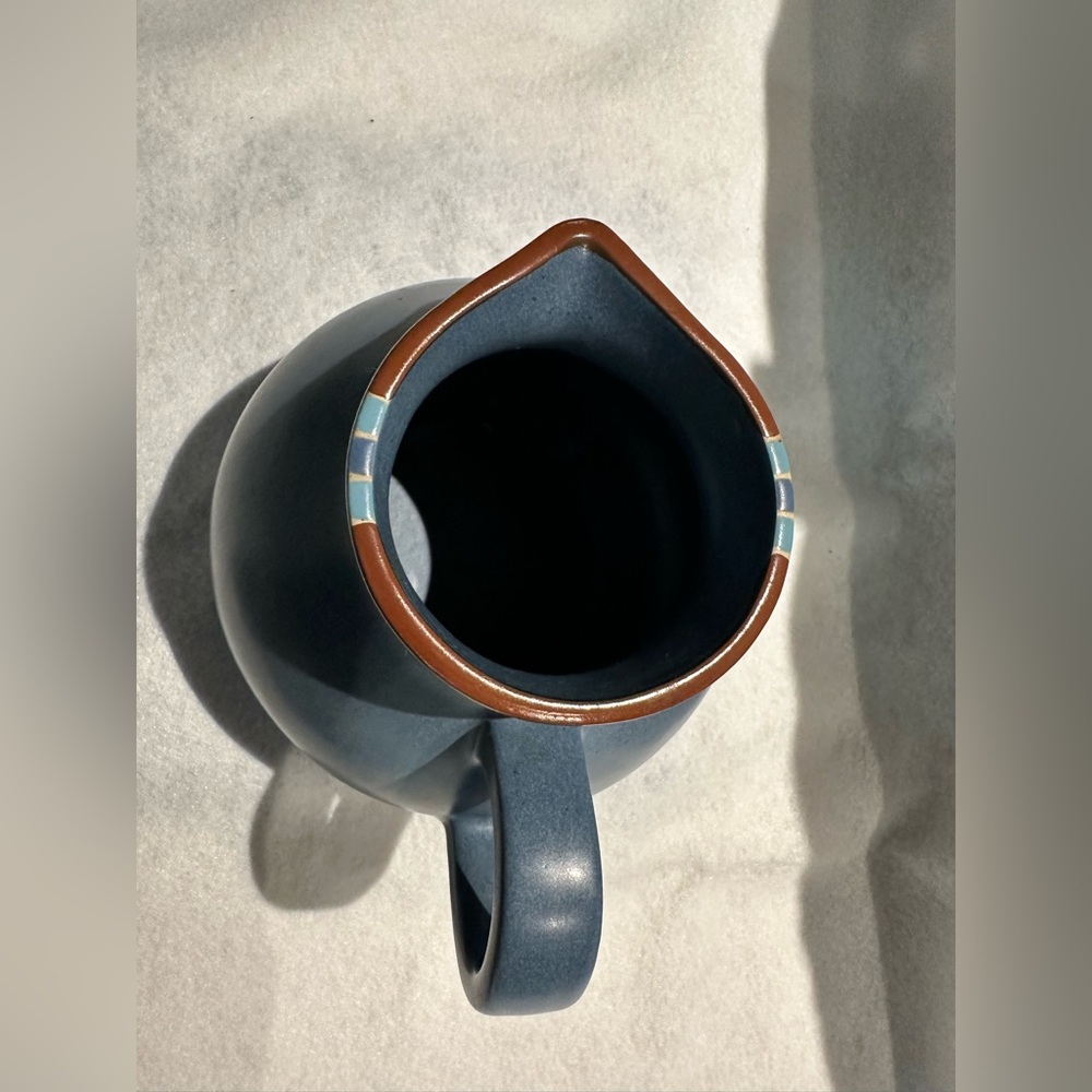 DANSK Mesa Sky Blue 48oz Pitcher Portugal Discontinued Excellent Condition - Picture 4 of 6